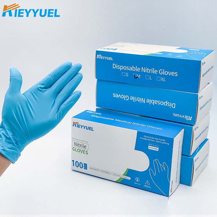 Găng tay nitrile y tế dùng một lần