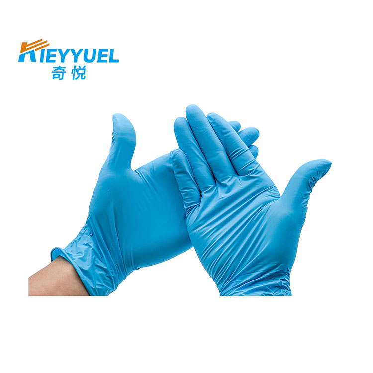 Găng tay nitrile dùng một lần không có bột