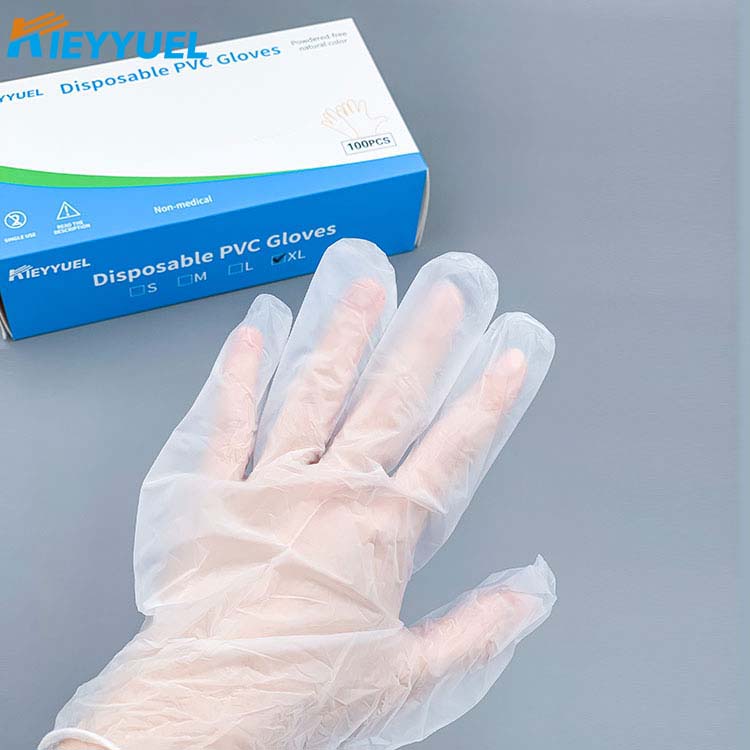 Găng tay PVC dùng một lần